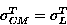 \begin{displaymath}
\sigma^T_{CM}=\sigma^T_{L}\end{displaymath}